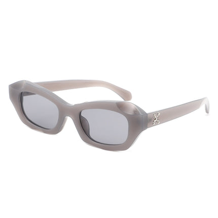 Retro Narrow Cat Eye Sunglasses
