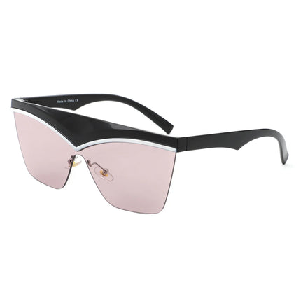Lythia Semi-Rimless Flat Top Sunglasses