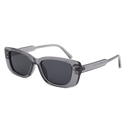 Retro Narrow Rectangle Sunglasses