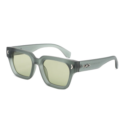 Retro Thick Frame Square Sunglasses