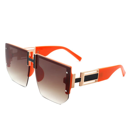 Oversized Flat Top Sunglasses
