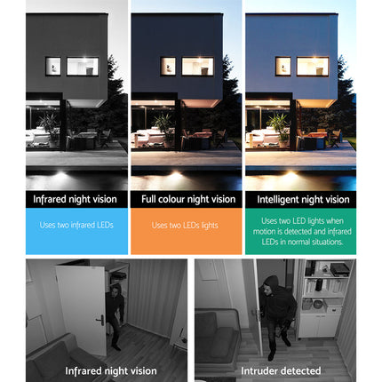 NNEDSZ Wireless IP Camera Outdoor CCTV Security System HD 1080P WIFI PTZ 2MP