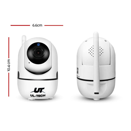 NNEDSZ -1080P Wireless IP Camera CCTV Security System Baby Monitor White