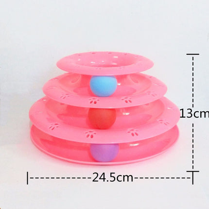 Cat Rotating Educational Toy
