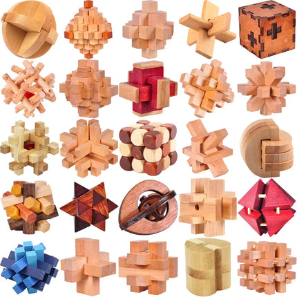 Challenging Classic Wooden Puzzle
