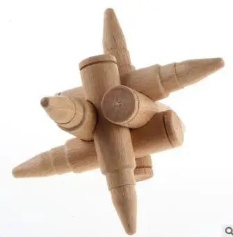 Challenging Classic Wooden Puzzle