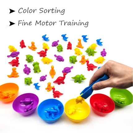 Colorful Rainbow Counting Bears