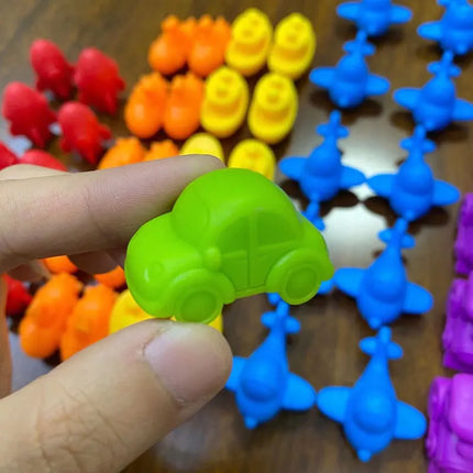 Colorful Rainbow Counting Bears