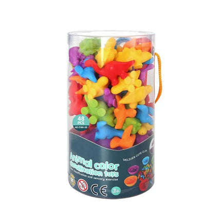 Colorful Rainbow Counting Bears