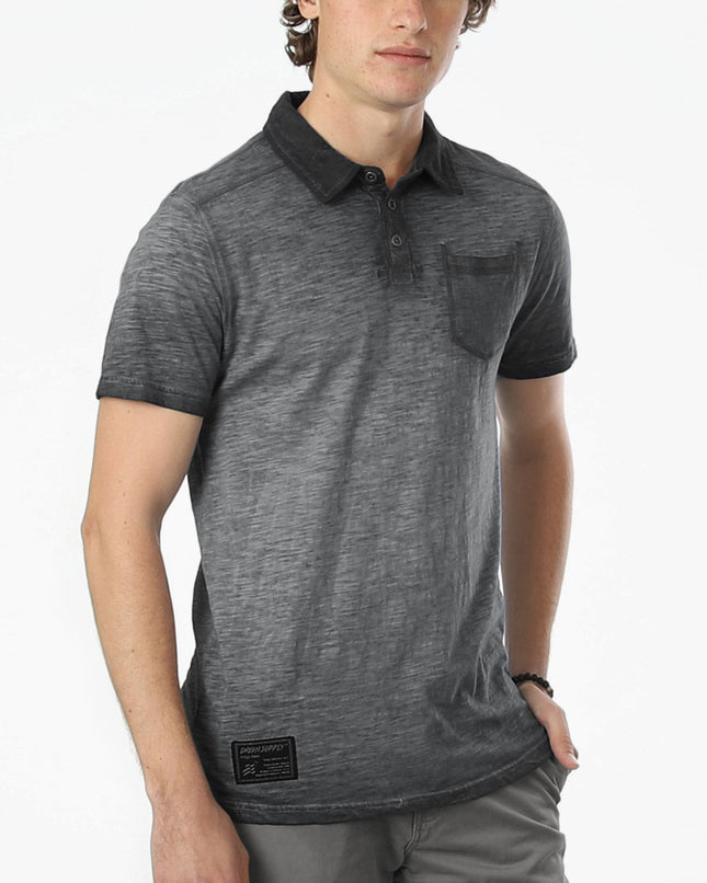Men’s Vintage Henley Pocket T-Shirt