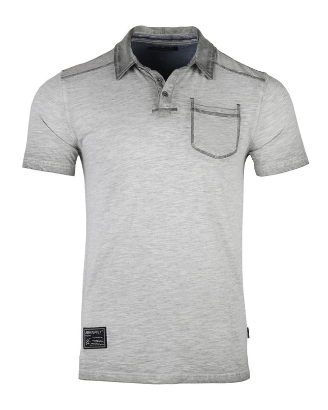Men’s Vintage Henley Pocket T-Shirt