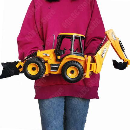NNEOBA RC Backhoe Loader Excavator Remote Control Truck