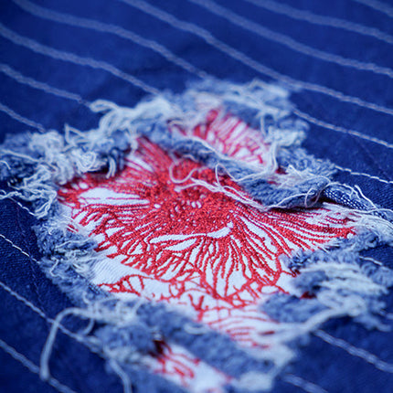 Eternal Flowers Distressed Jeans