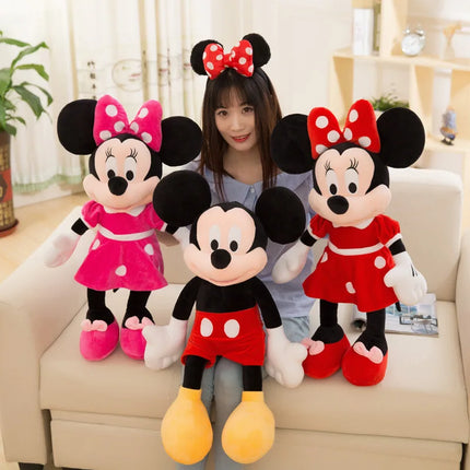 Cartoon Mouse Couple Plush Toy Set