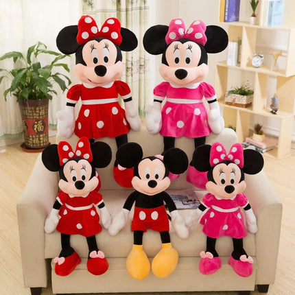 Cartoon Mouse Couple Plush Toy Set