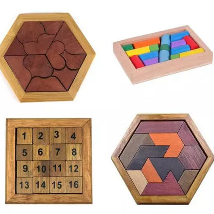 Educational Math Tangram Game