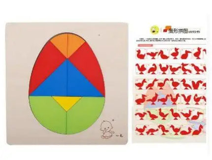 Educational Math Tangram Game