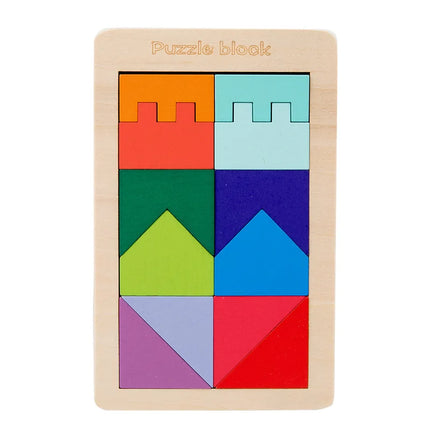 Educational Math Tangram Game