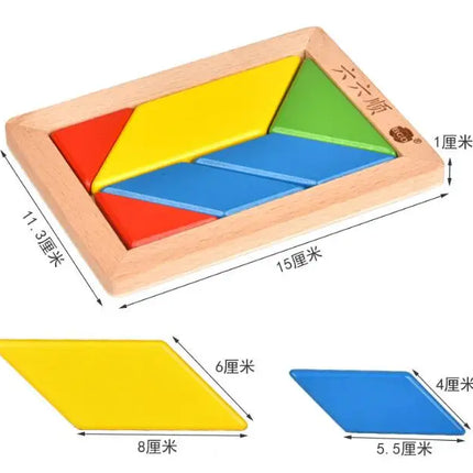 Educational Math Tangram Game