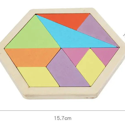 Educational Math Tangram Game