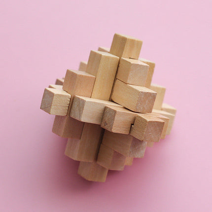 Educational Wood Lock Puzzle Set for Kids