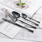 Black 4pcs/set + 1pcs (Fruit Fork)