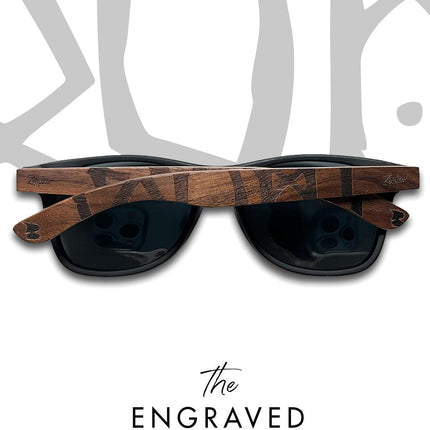 Eyewood | Engraved wooden sunglasses - Viking Runes - Suomi