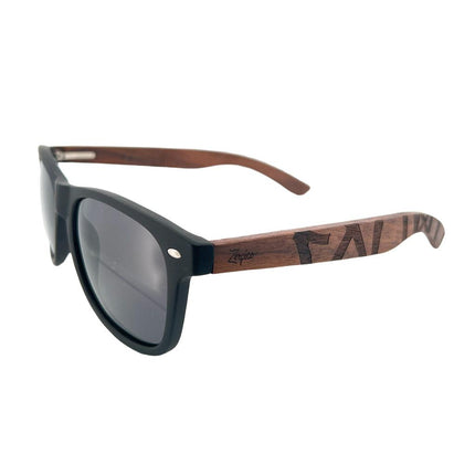 Eyewood | Engraved wooden sunglasses - Viking Runes - Suomi