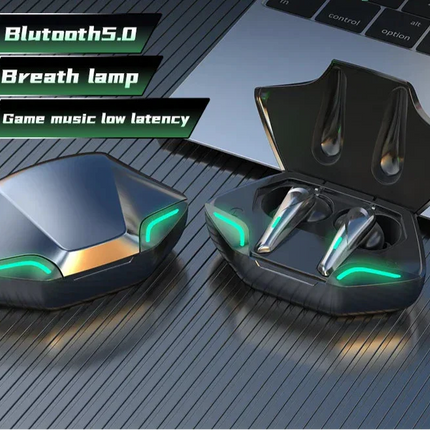 Wireless Bluetooth Gaming Earbuds with Mic – HiFi Sound