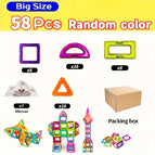 Magnetic Building Block Set (58pcs)