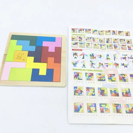 Educational Math Tangram Game