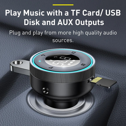 Bluetooth FM Transmitter with USB Charger