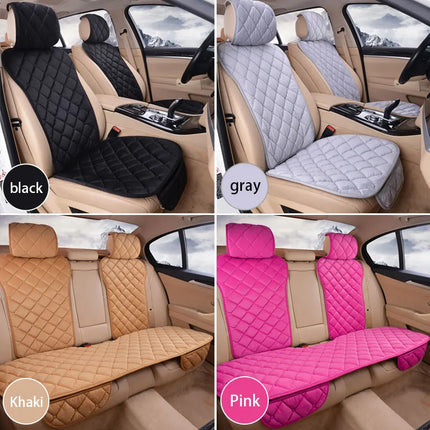 Pink Plush Car Seat Cover