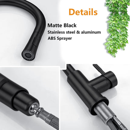 Smart Pull-Out Kitchen Faucet
