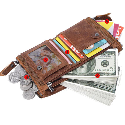 Genuine Cow Leather Wallet