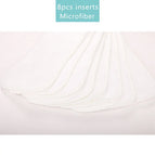 8pcs microfiber