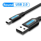 Round Cable / 0.25m