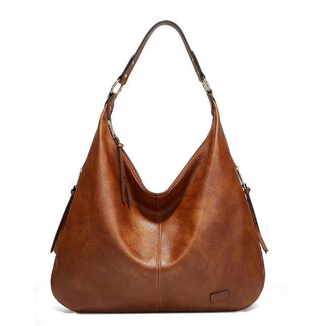 Vintage Leather Hobo Bag