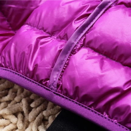 Women's Lightweight Hooded Puffer Jacket