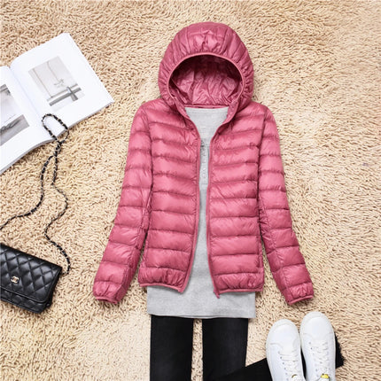Women's Lightweight Hooded Puffer Jacket
