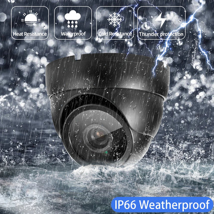 8MP PoE Outdoor Dome Security Camera