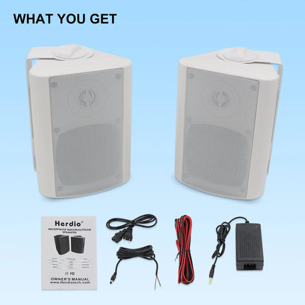 5.25-Inch Outdoor Bluetooth Speakers