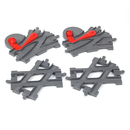 Large Building Block Train Set