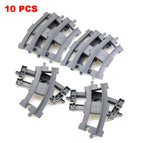 10pcs Curved track