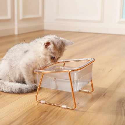Raised Double Pet Bowl