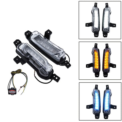 LED Daytime Running Lights with Turn Signals