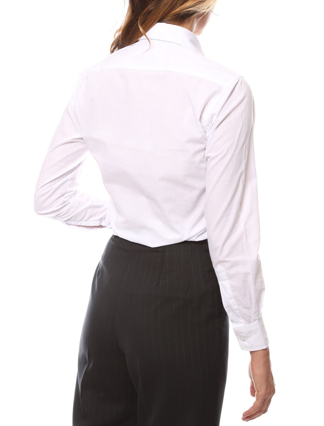 Women’s Classic White Dress Shirt