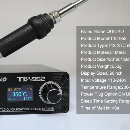 T12 OLED Soldering Station