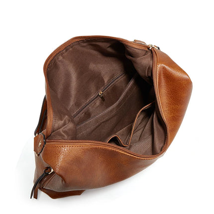 Vintage Leather Hobo Bag