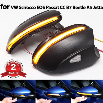 Dynamic LED Mirror Turn Signals
